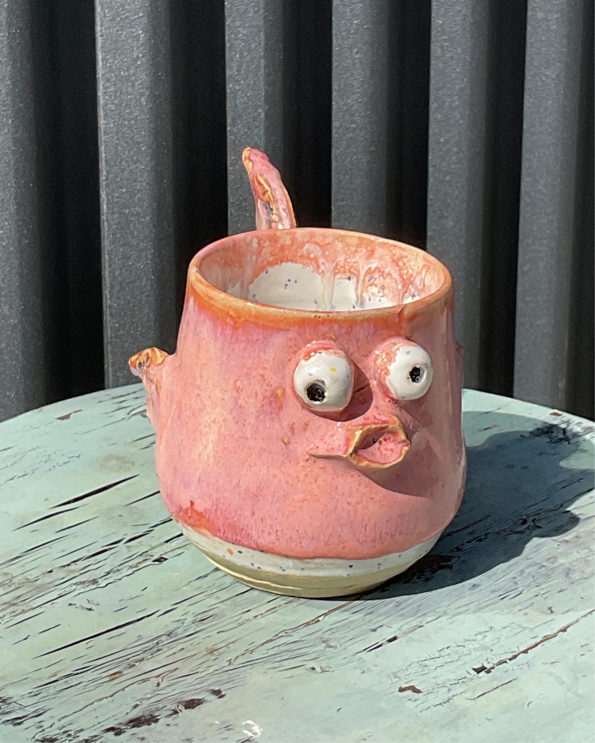 Pottery - Fish Mug