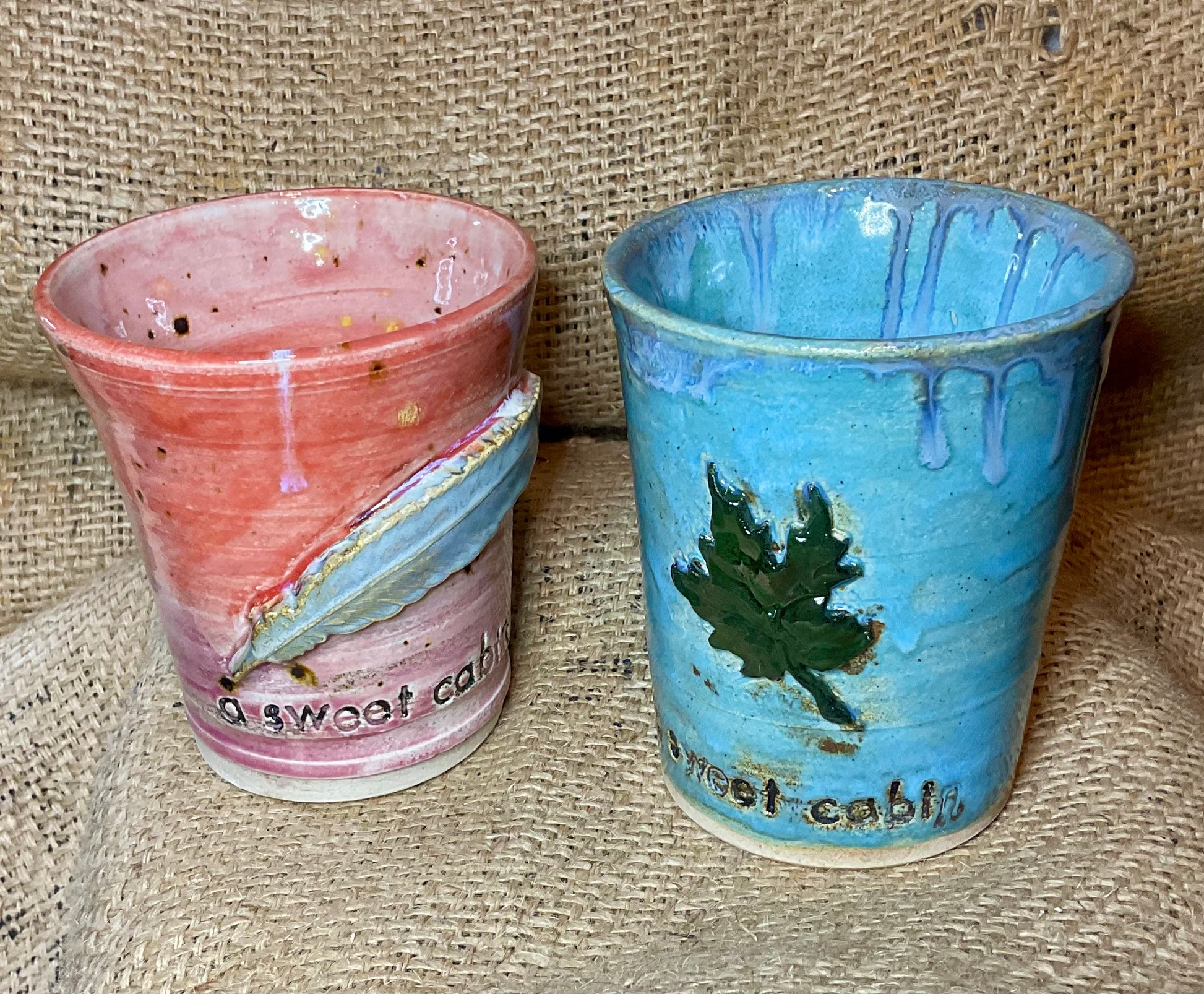 Commish- a sweet cabin mugs