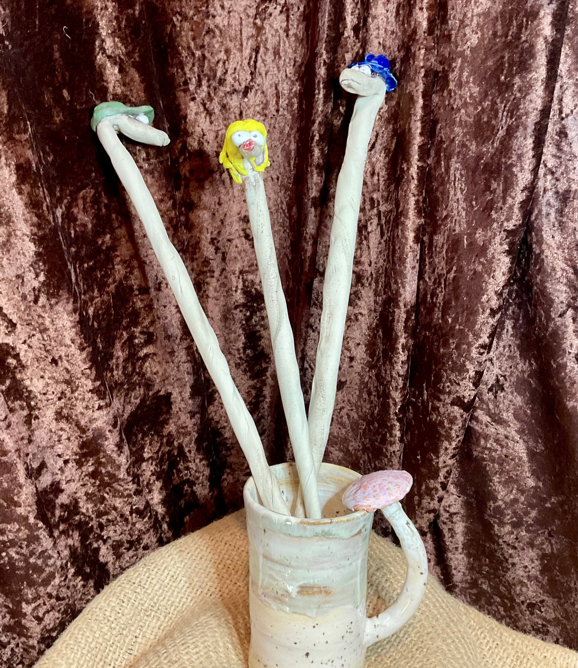 Pottery- garden wurms