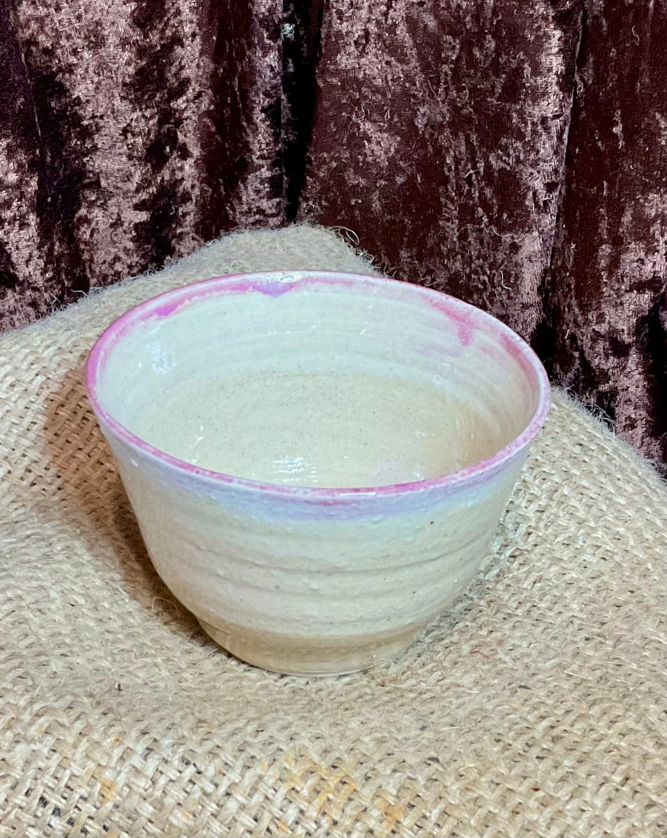 Pottery- blossom bowl