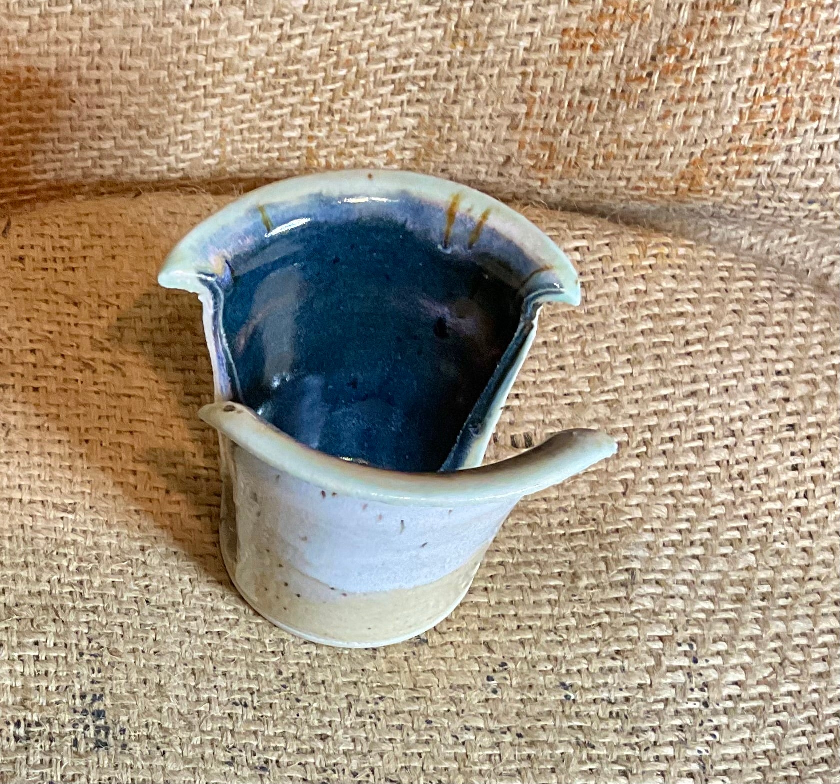 Pottery- wonky napkin/ sponge holder