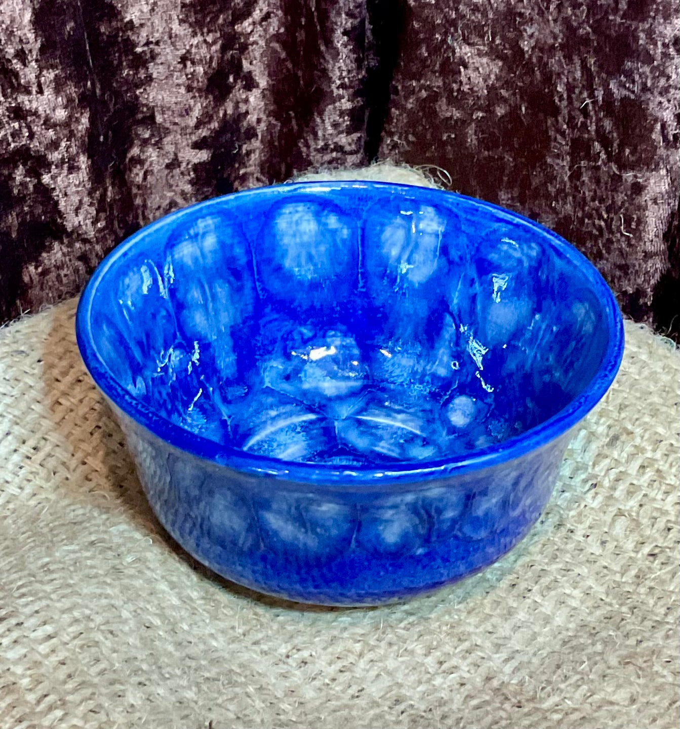 Pottery- frozen pond bowl