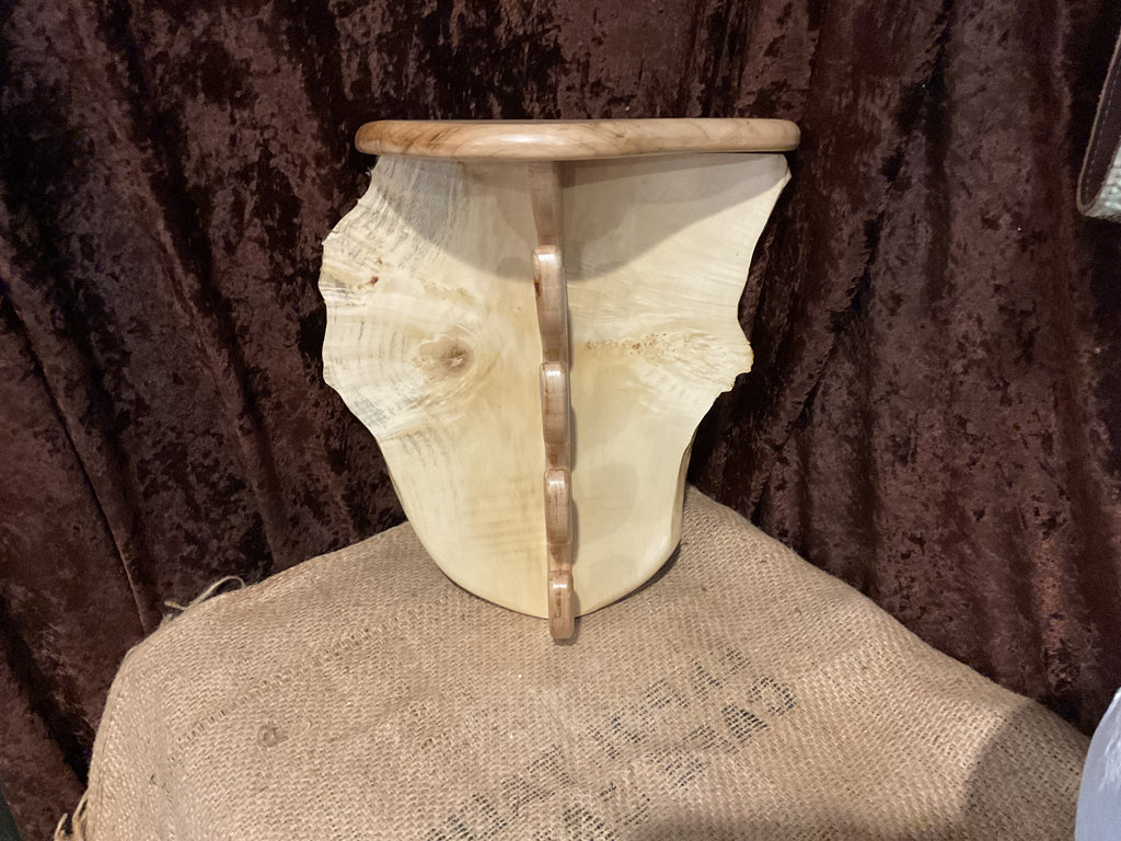 Hat rack with shelf