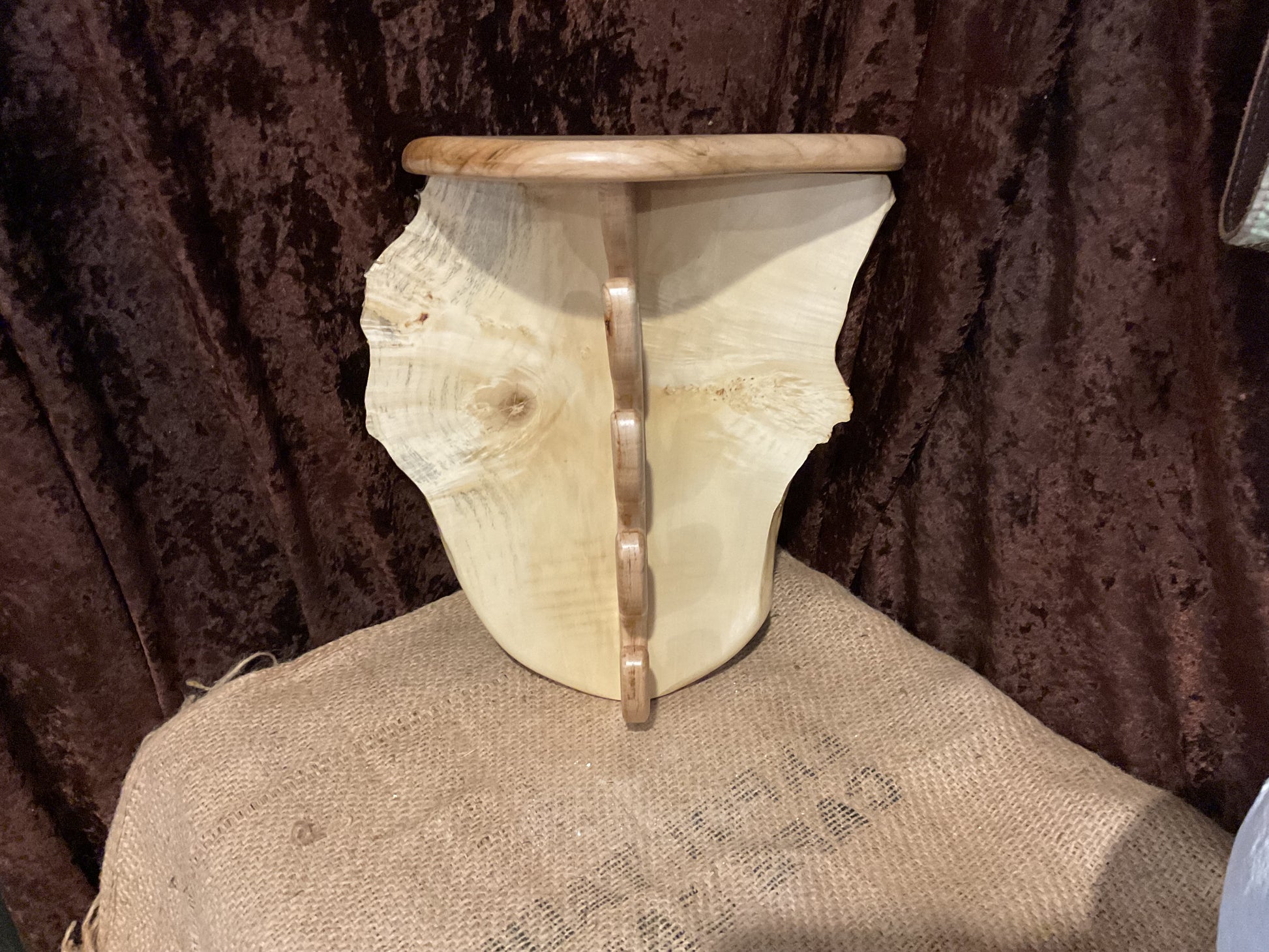Hat rack with shelf