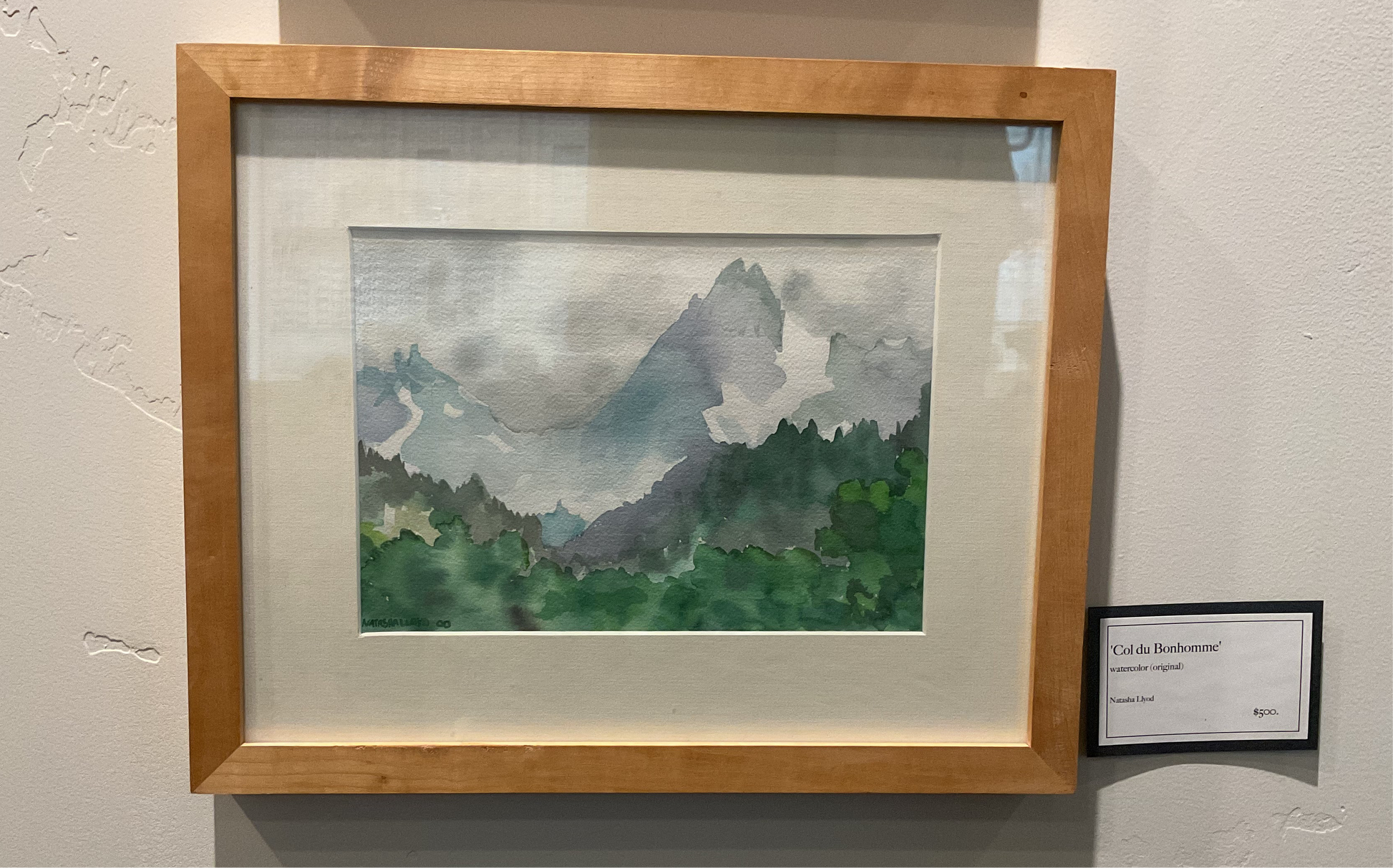 Painting- ‘Col du Bonhomme’