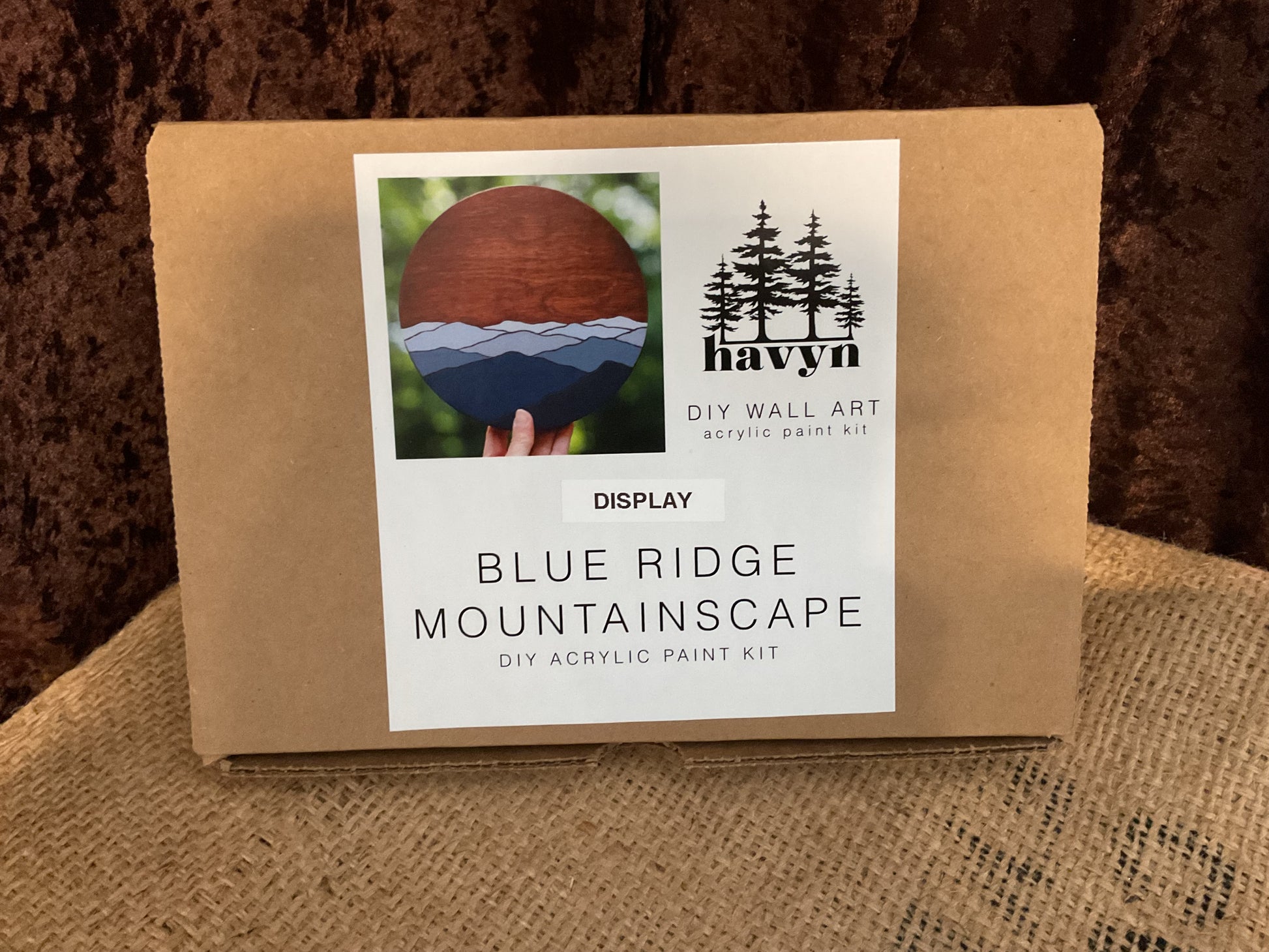 Blue ridge mountains paint kit