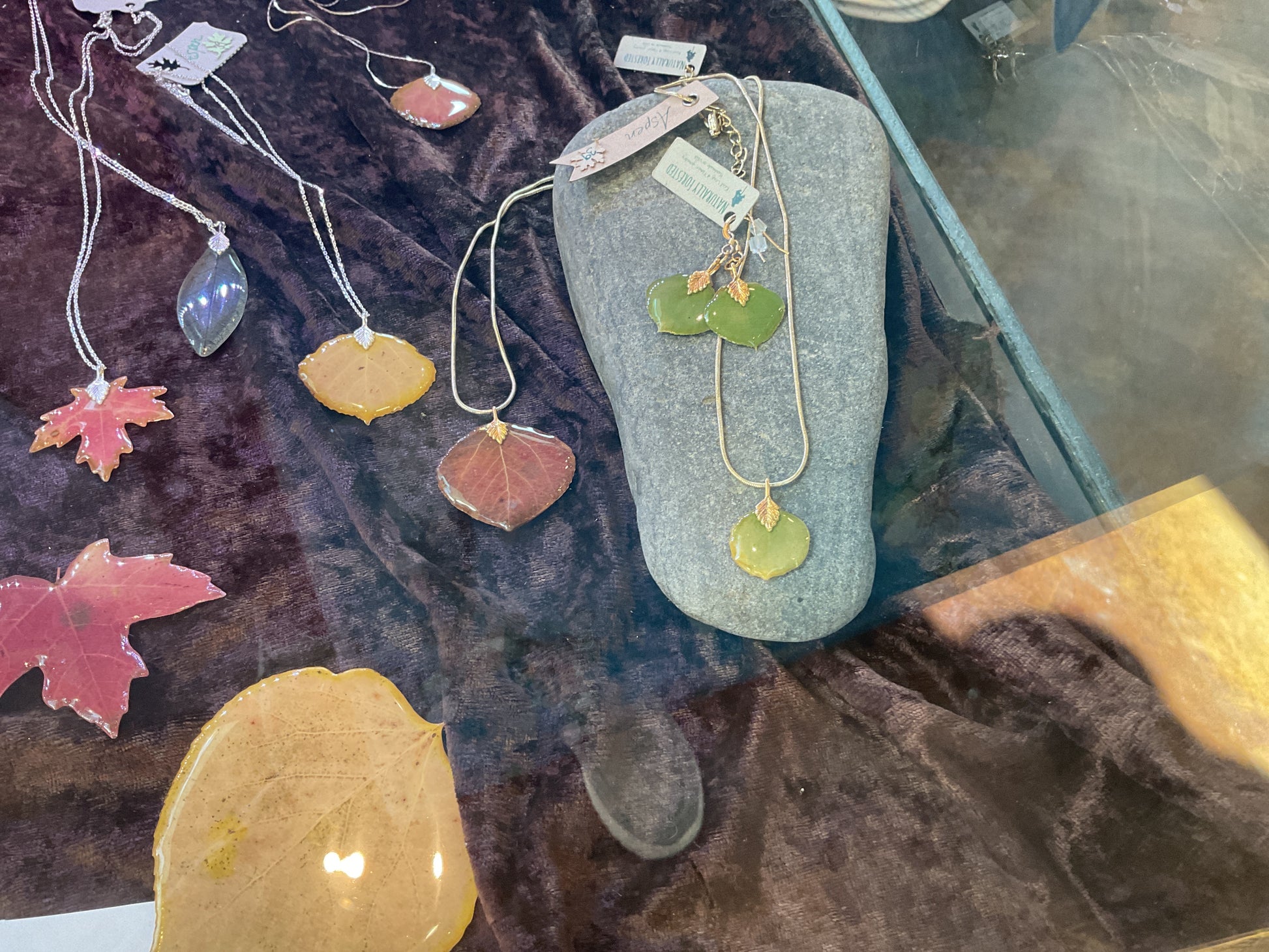 Naturally Forested-Aspen necklace