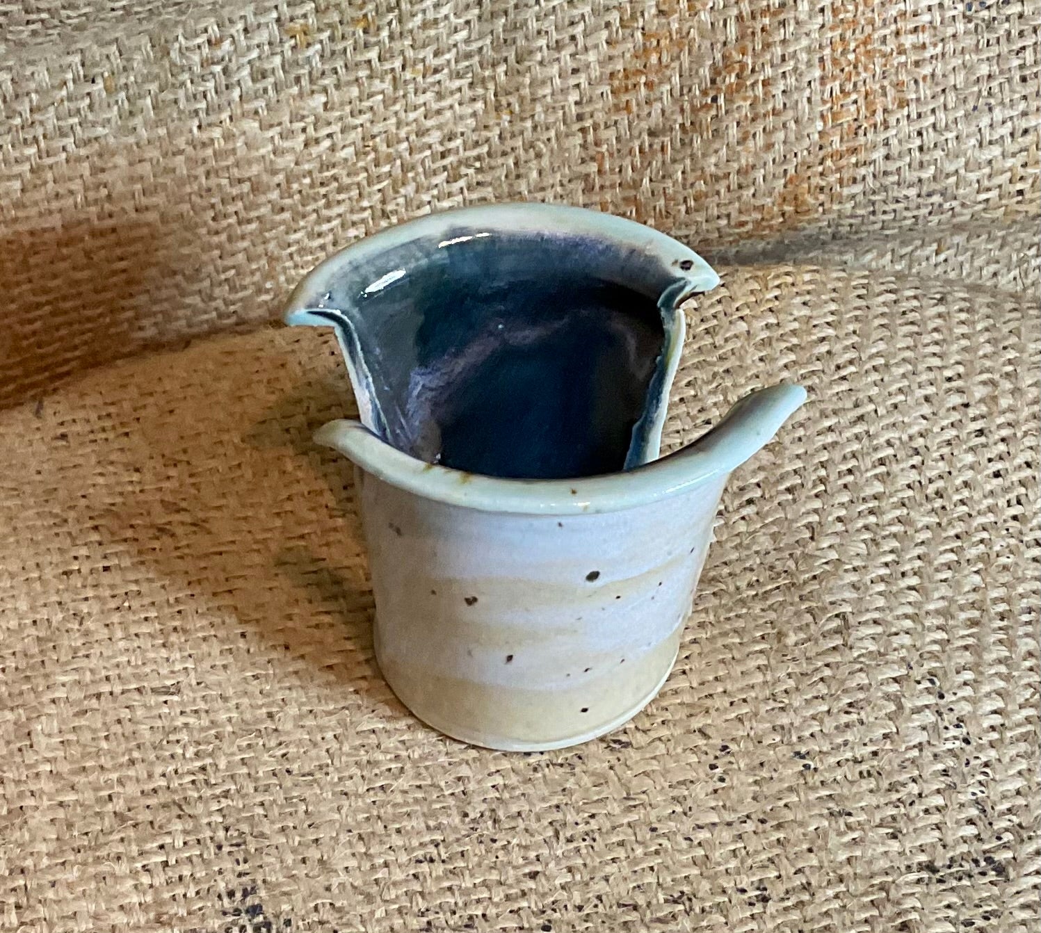 Pottery- wonky napkin/ sponge holder