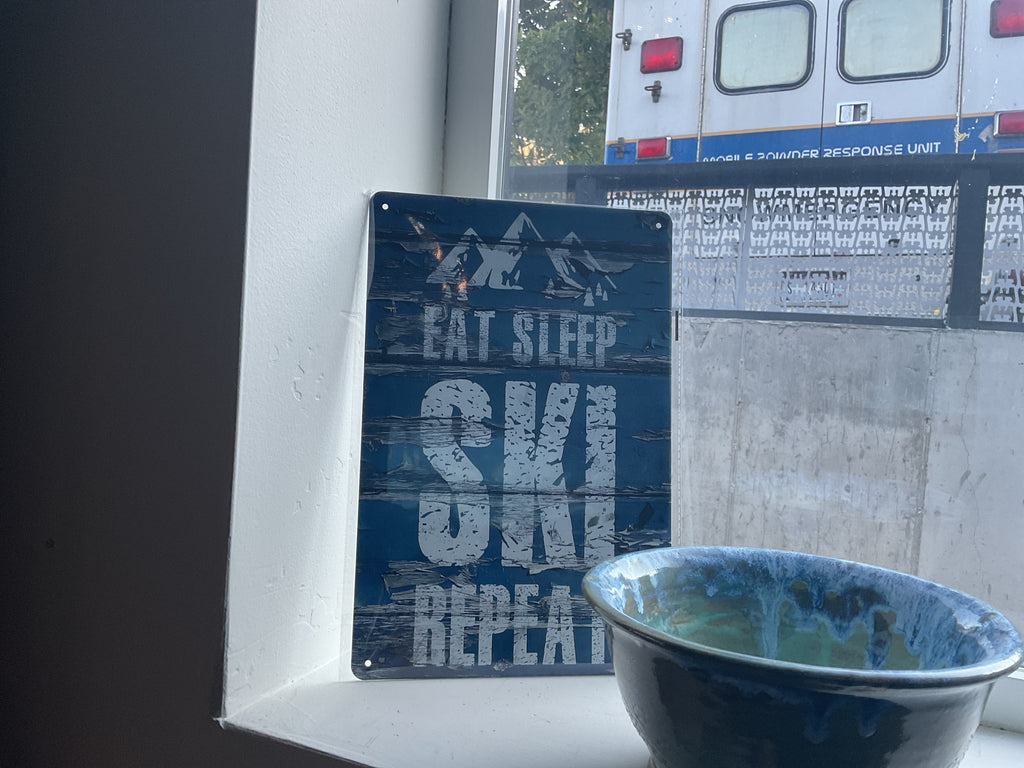 Sign- Metal ski signs-assorted