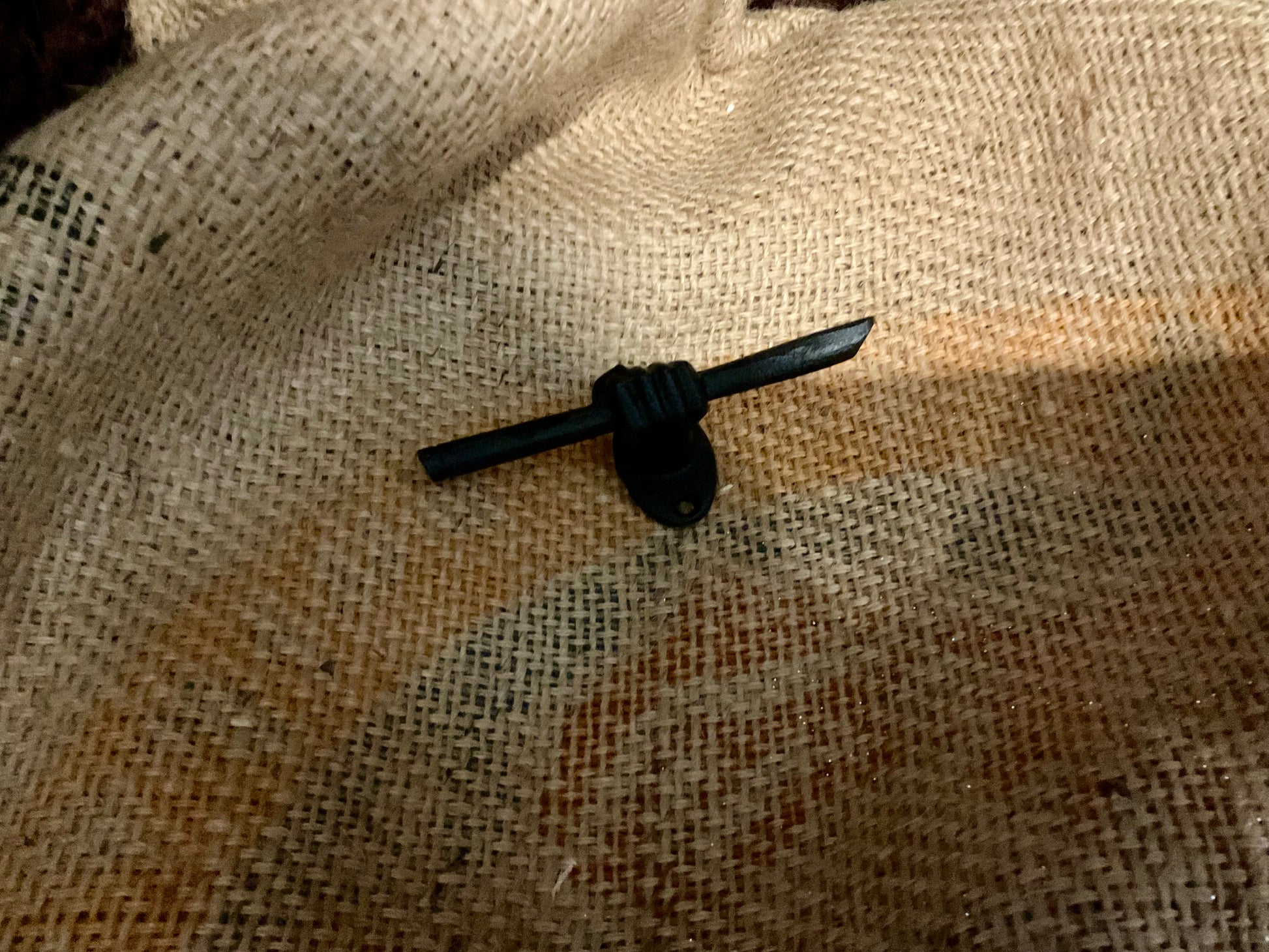 Cast hand hook