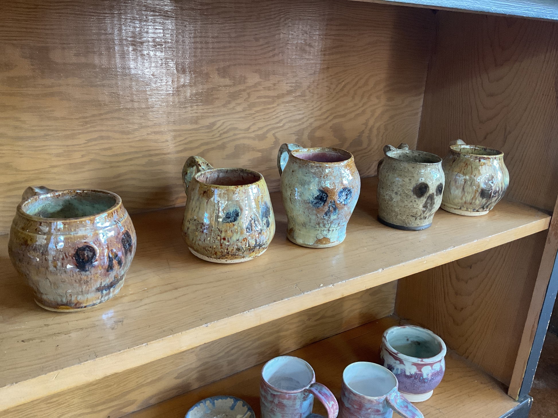 Pottery-mug- Skulls of my Enemies