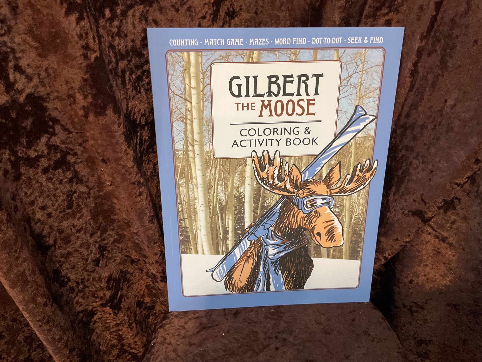 Gilbert the Moose activity book