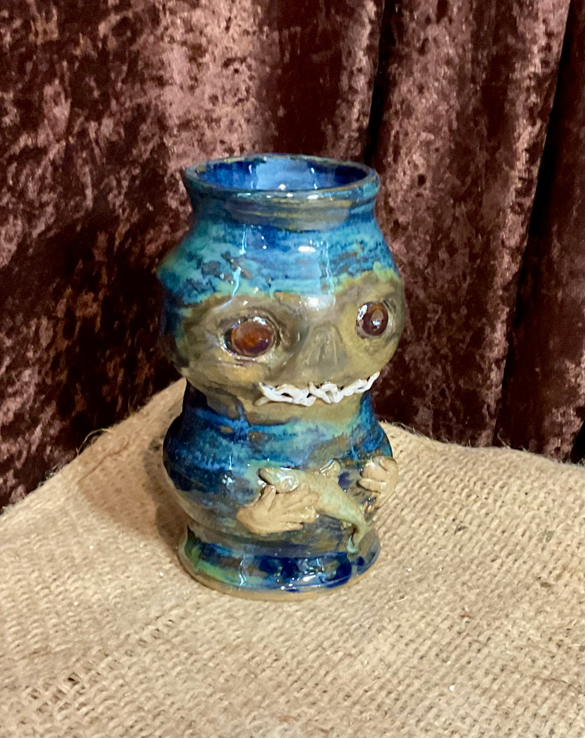 Pottery tiki swamp zombie