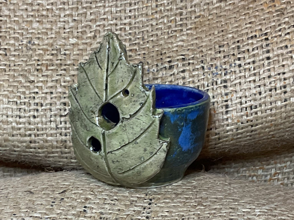 Pottery- herb stripper bowl #2
