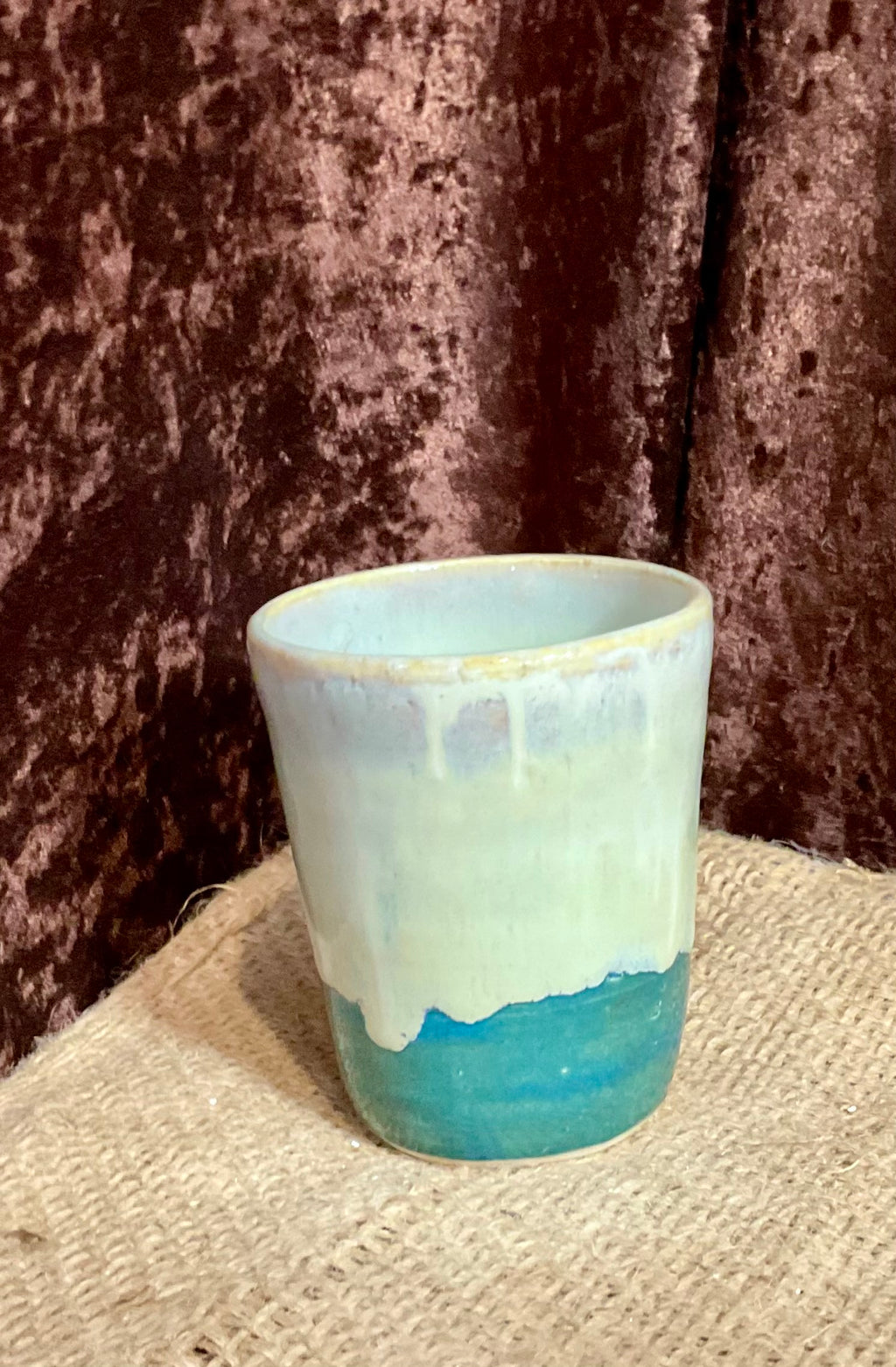 Pottery cup