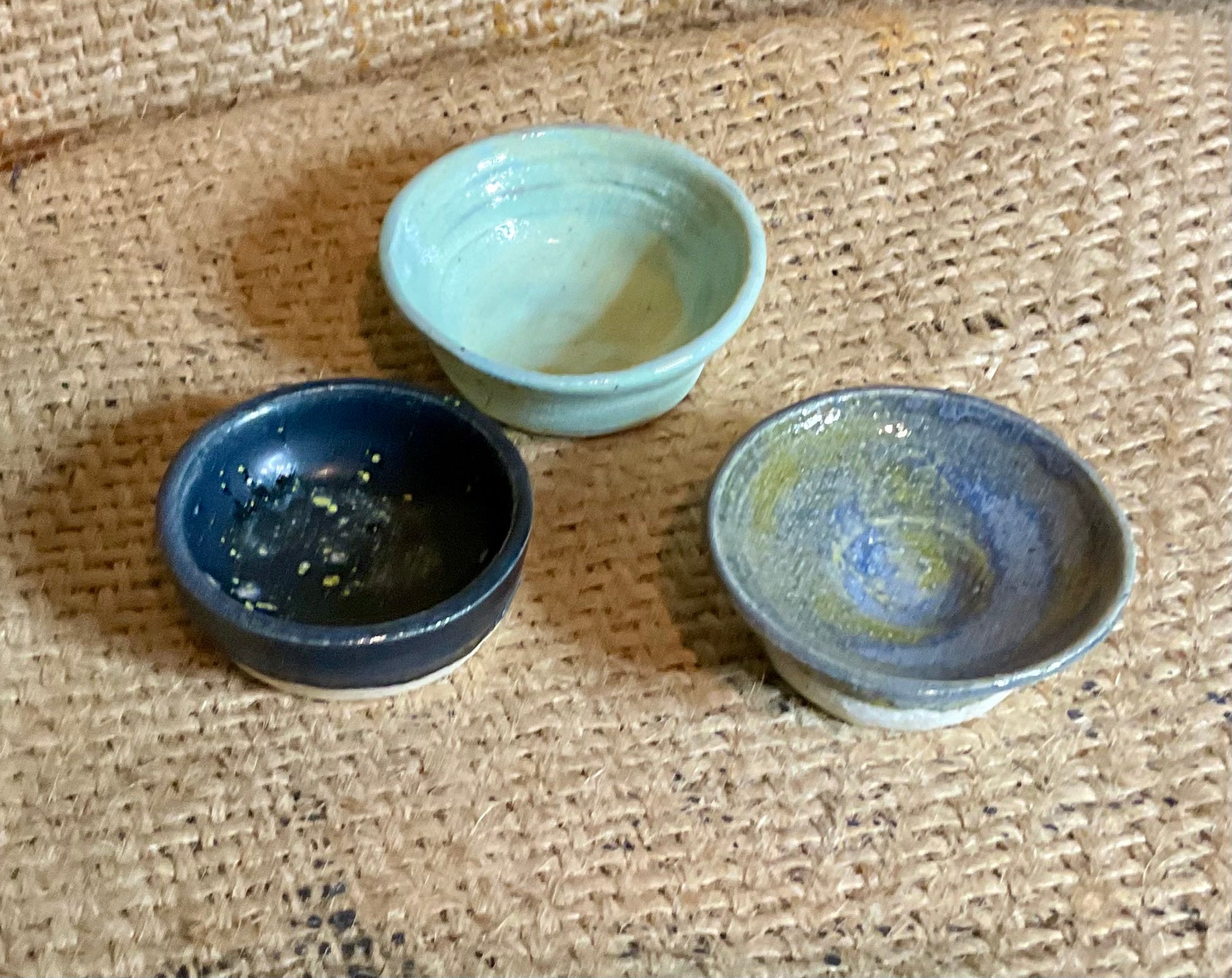 Pottery- pill bowls
