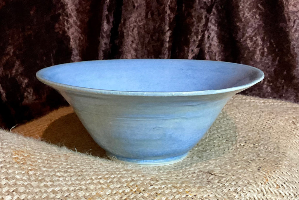 Pottery Glacier blue bowl. Medium