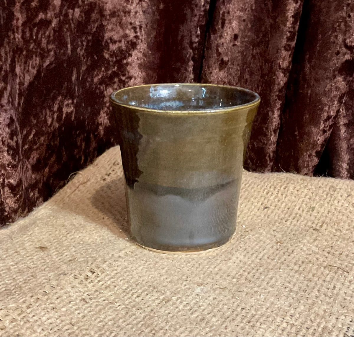 Pottery cup