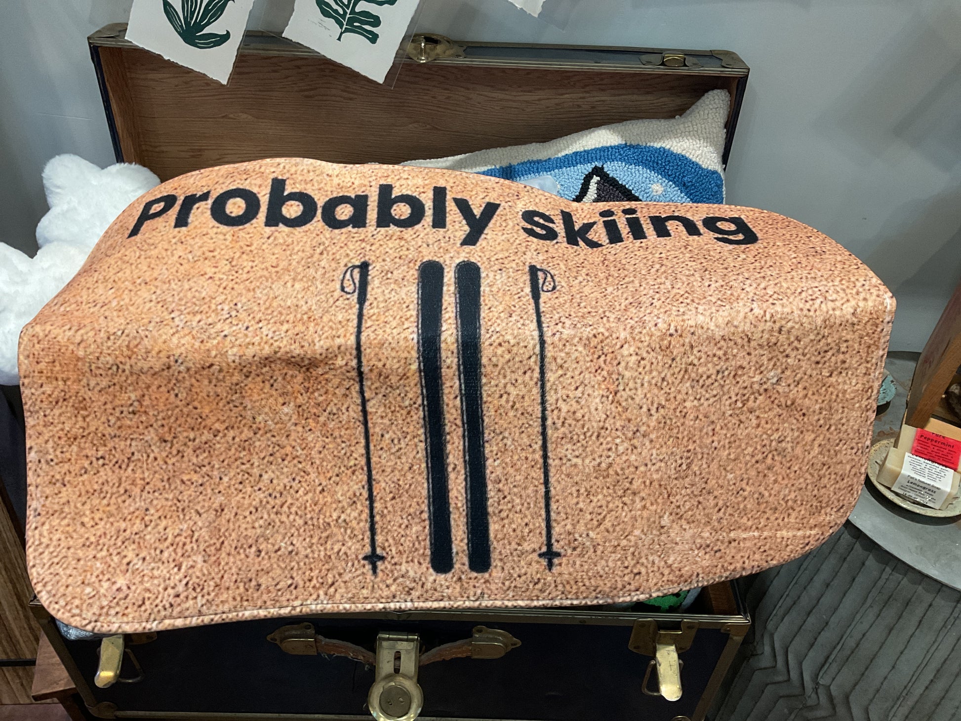 Rug- Probably skiing