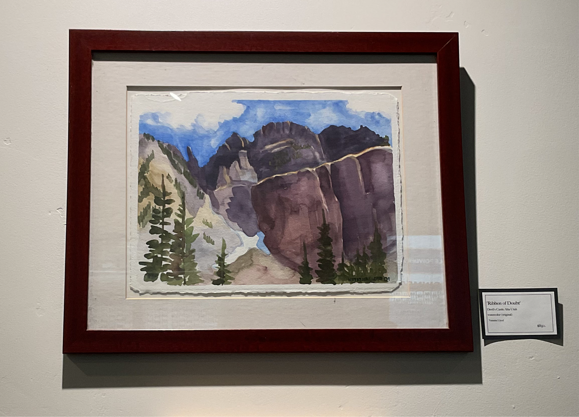 Painting- ‘Ribbon of Doubt’