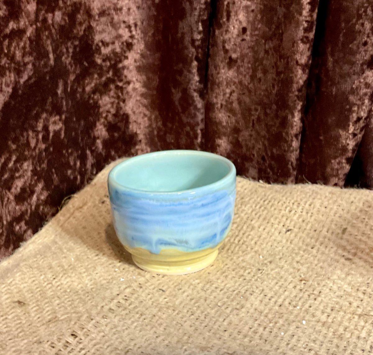 Pottery the moody blues cup/small bowl