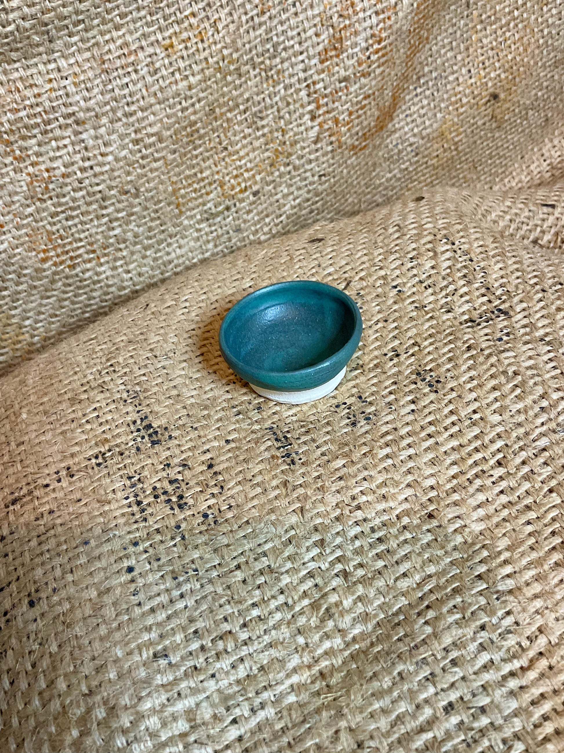 Pottery-pill bowl