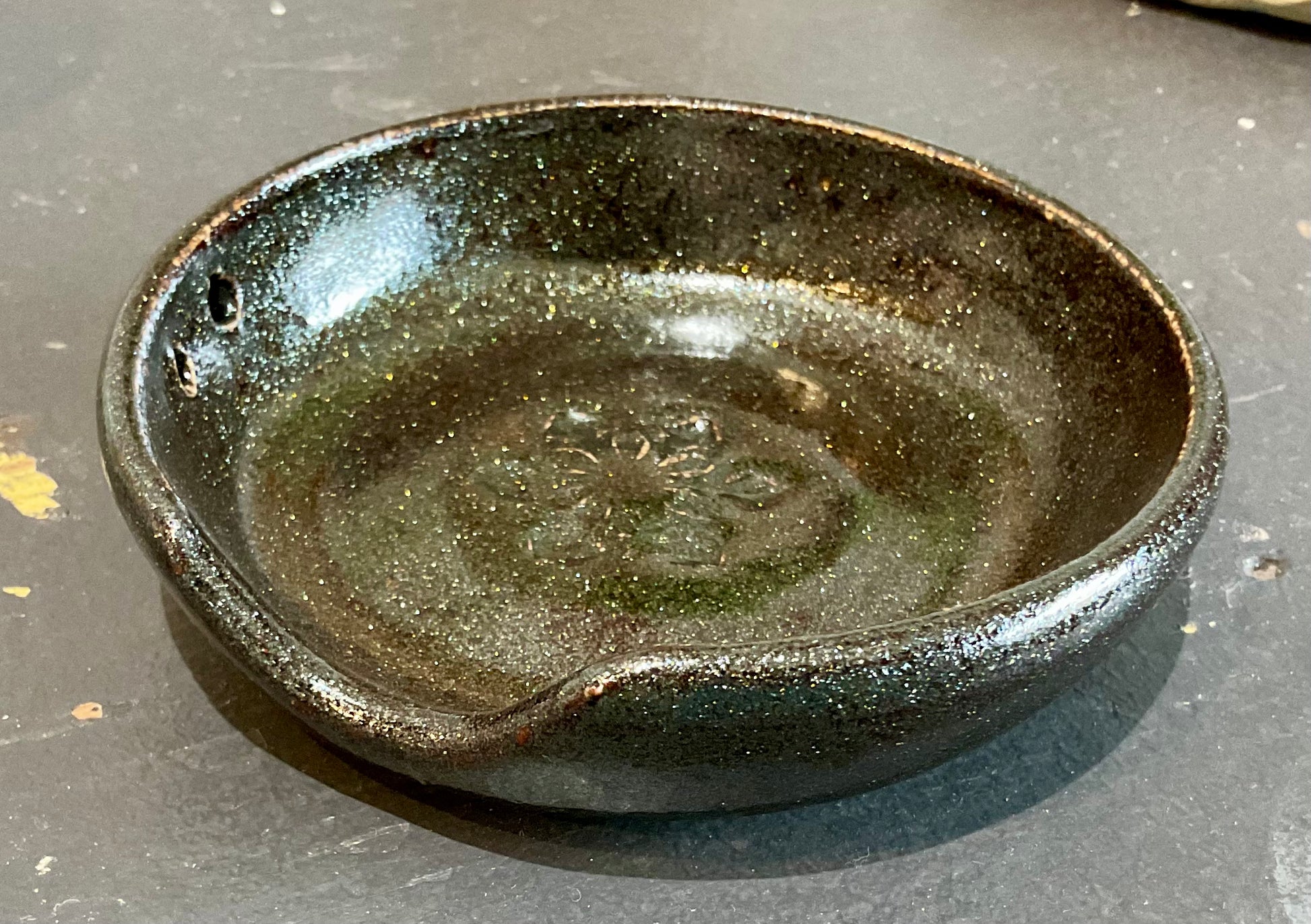 Pottery- spoon rest