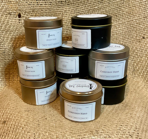 Candle- candle tins