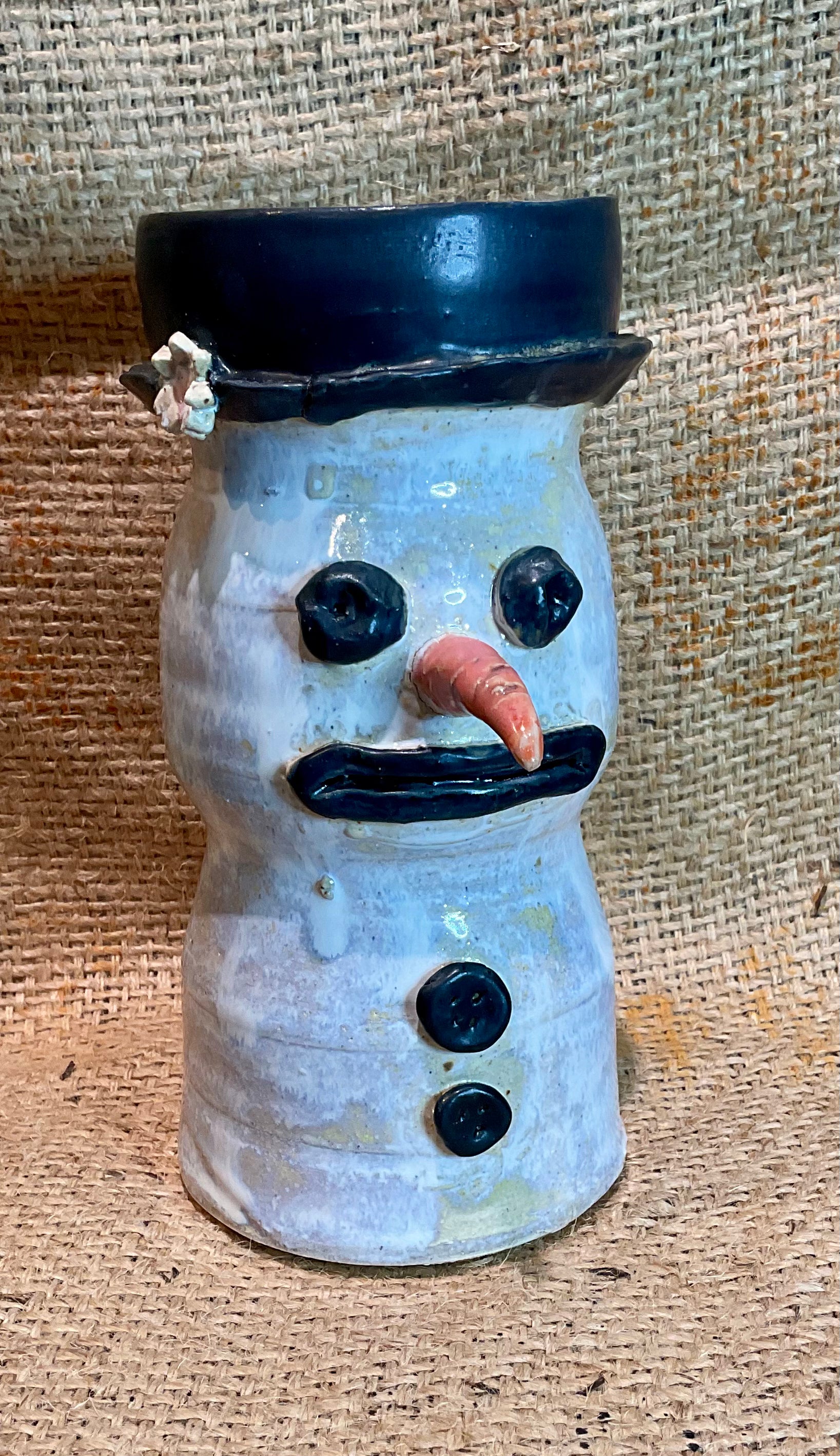 Pottery- Mr freeze tiki mug