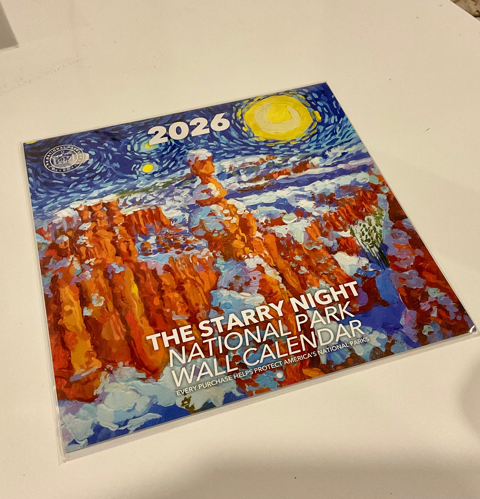 Starry night national park calendar 2026