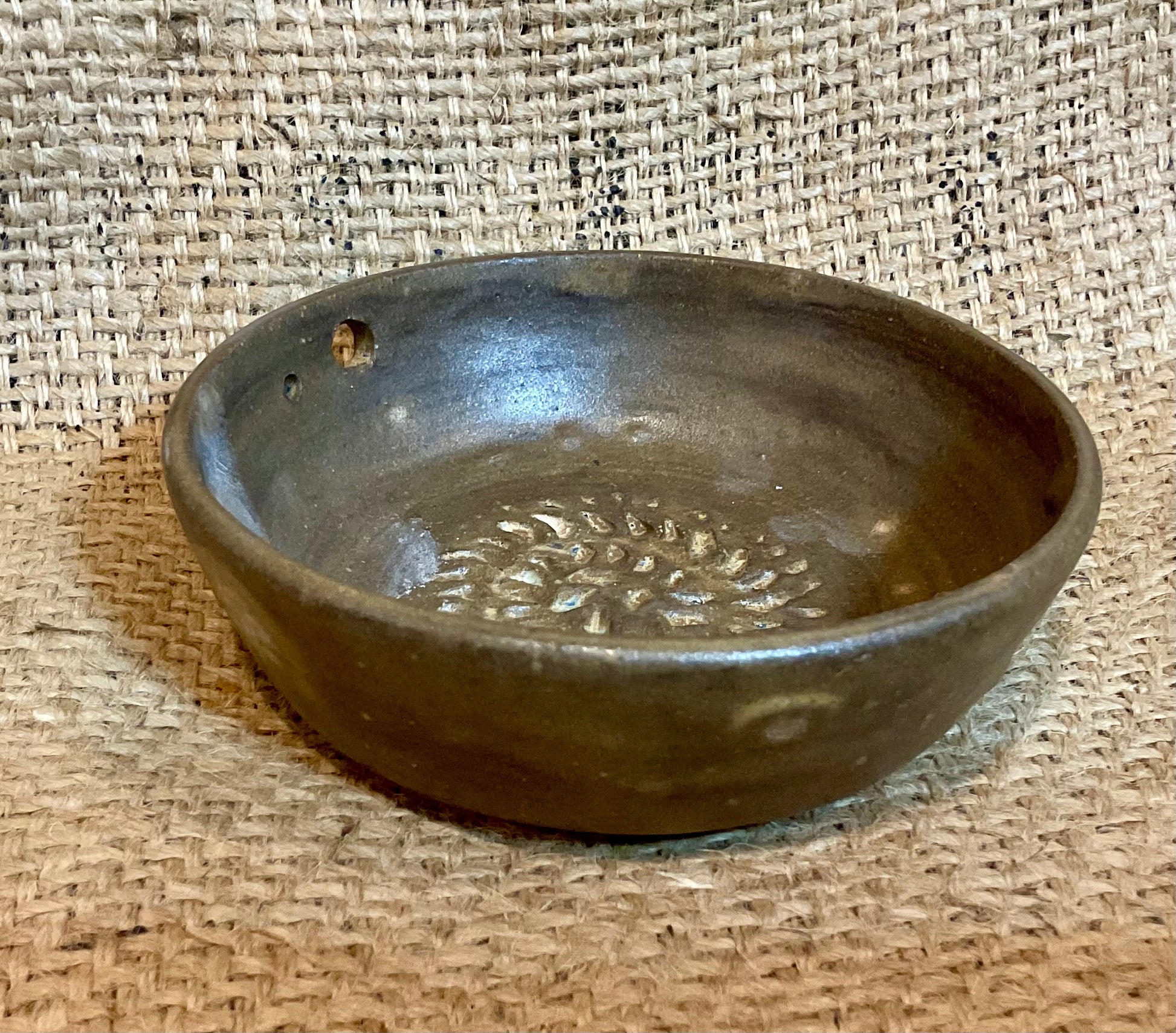 Pottery- garlic and herb bowl