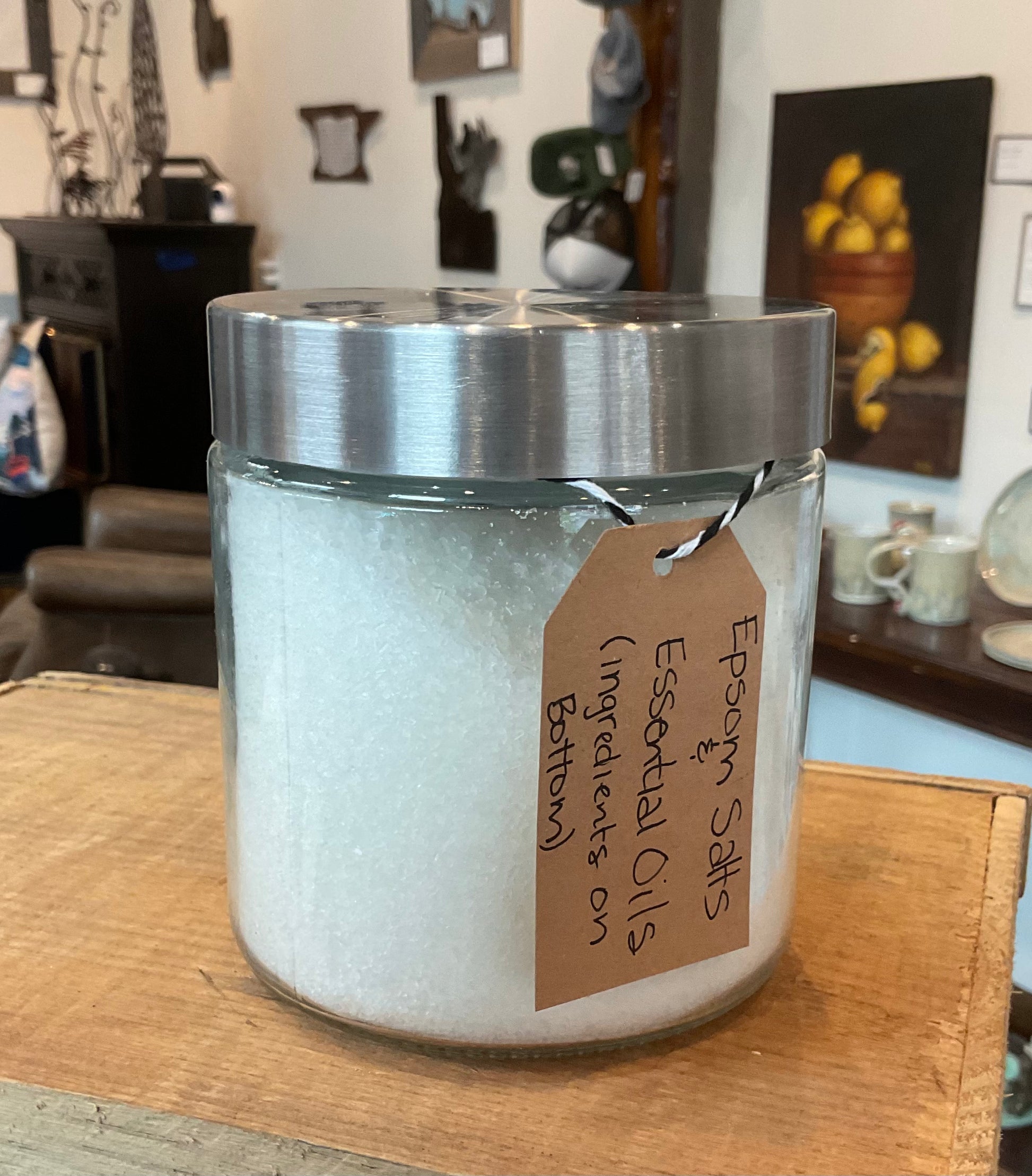 Howell creations- salt scrub