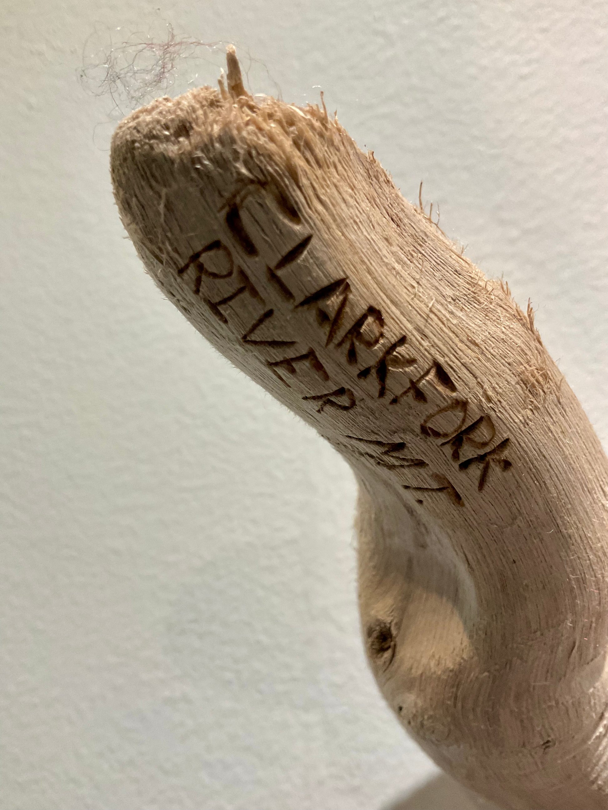 Wall hanging- Green and white Clark Fork MT