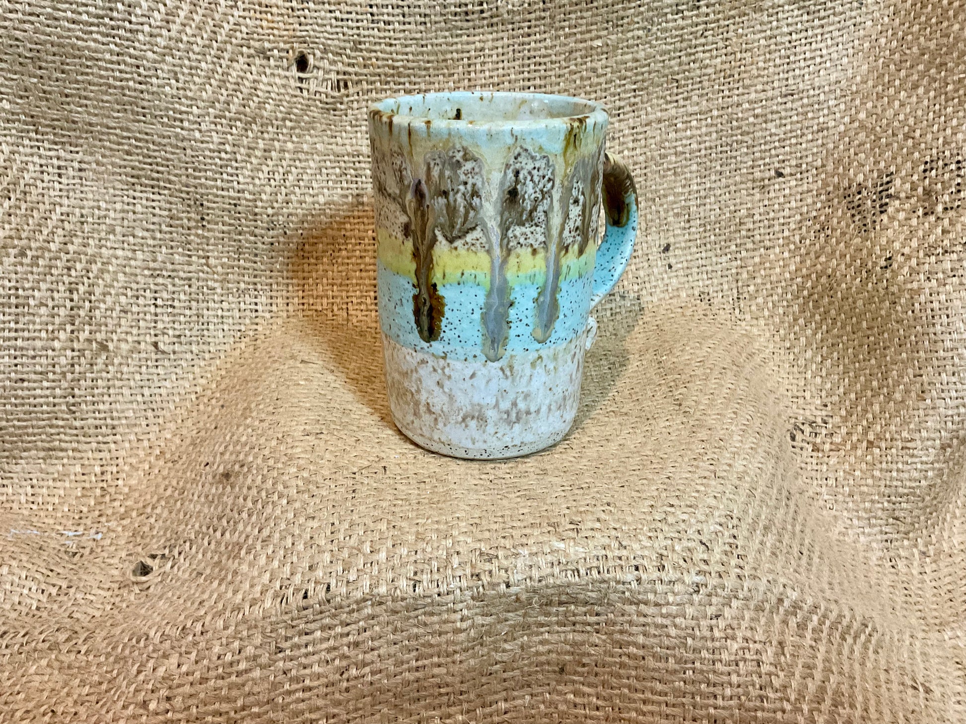 Pottery- LARGE coffee mug