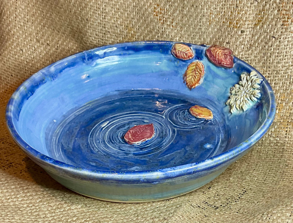 Pottery-‘First snow last leaves’ Bowl