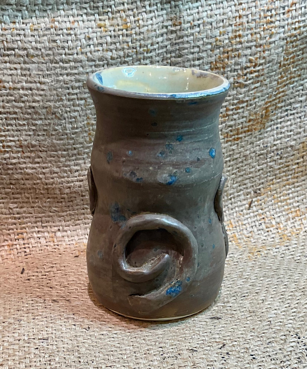 Pottery-Tiki-monkey mug
