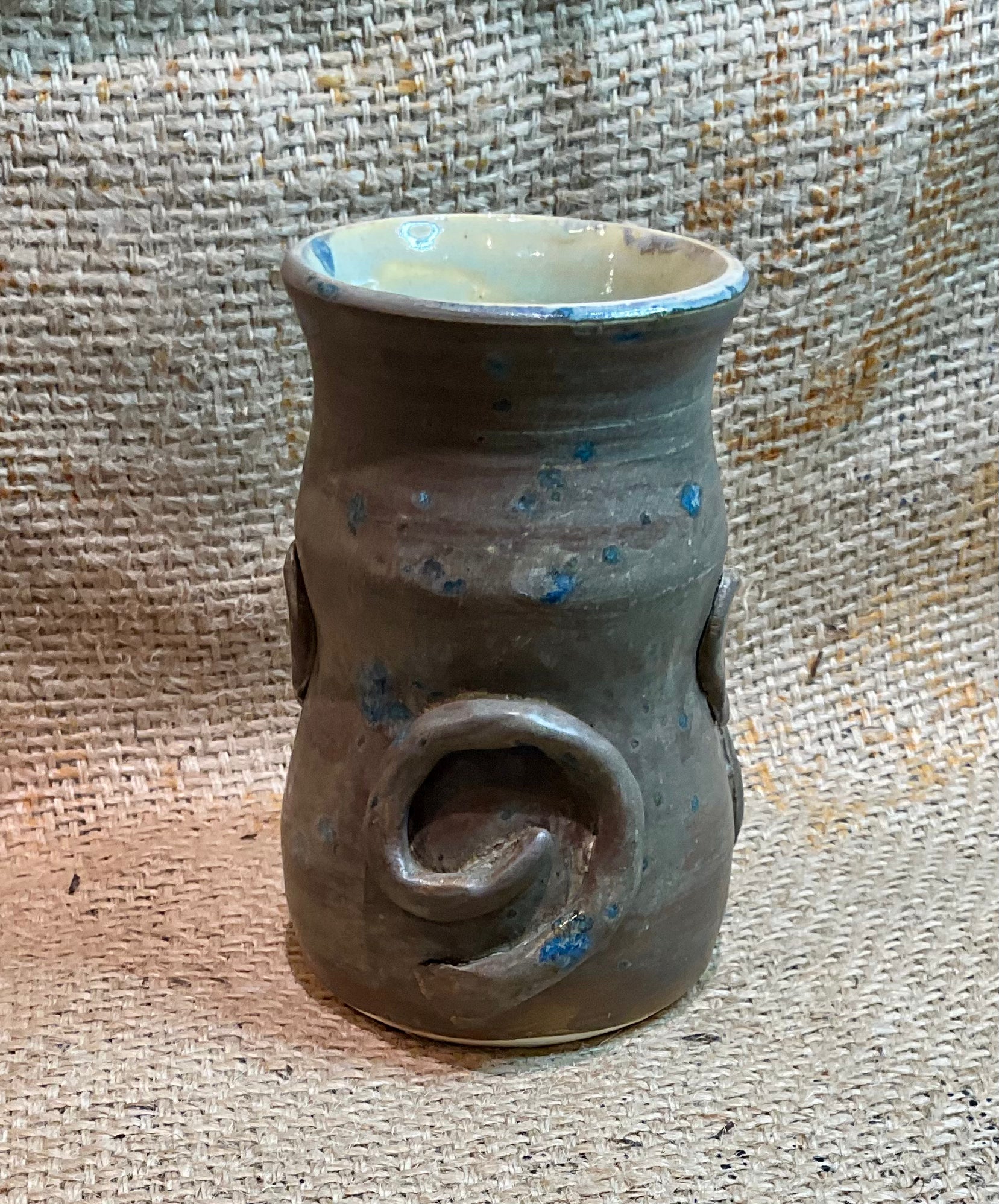 Pottery-Tiki-monkey mug