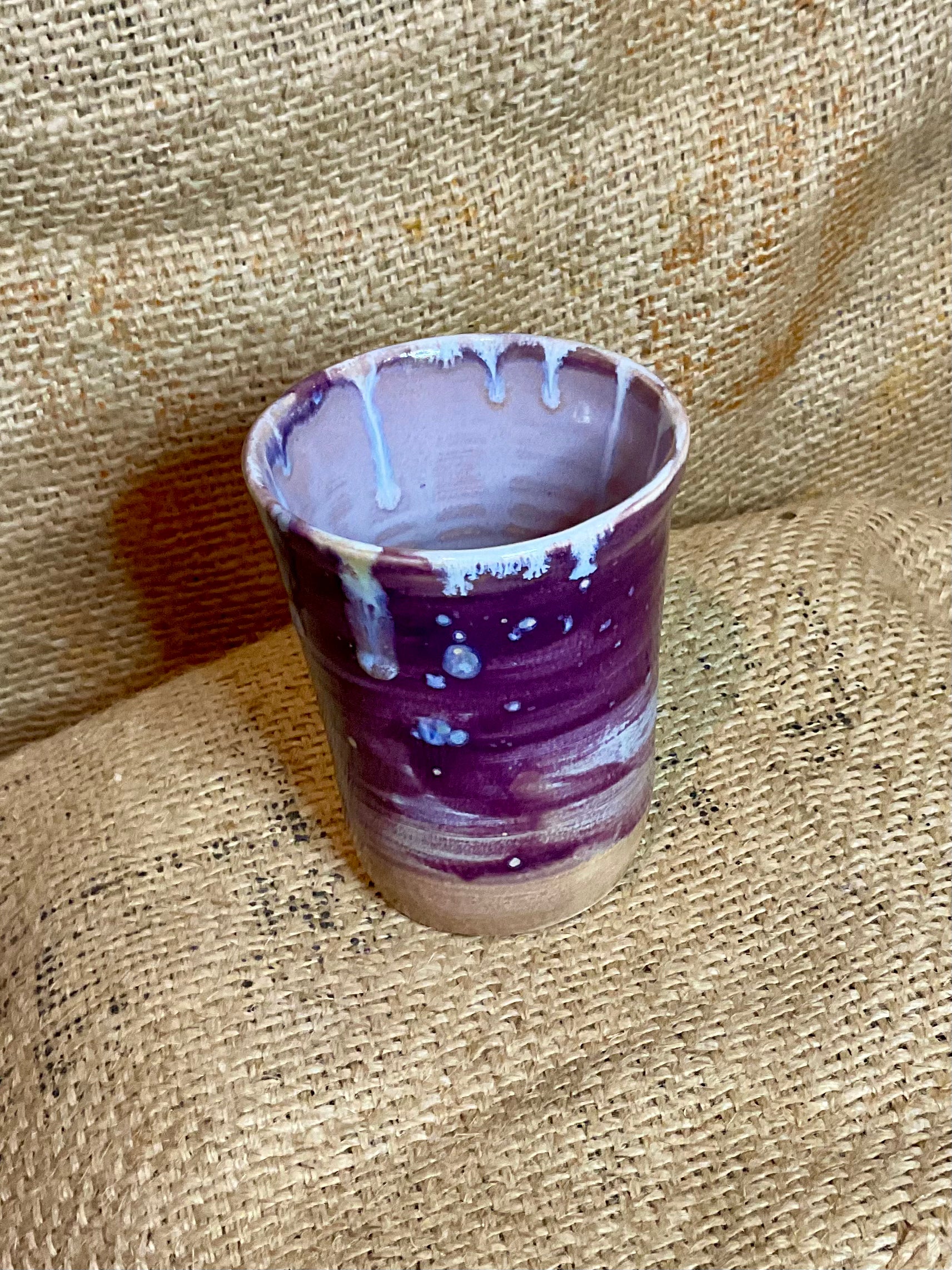 Pottery- marsscape cup