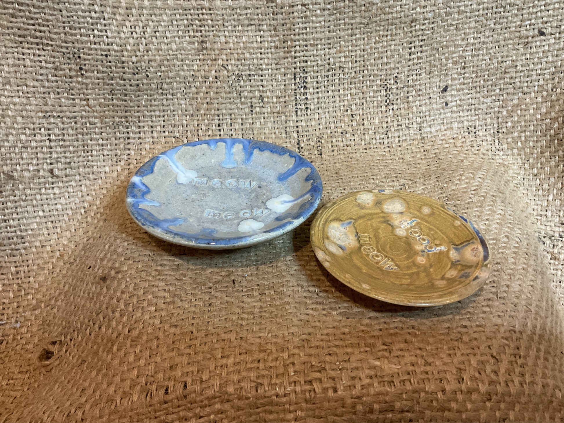 Pottery- cat dish