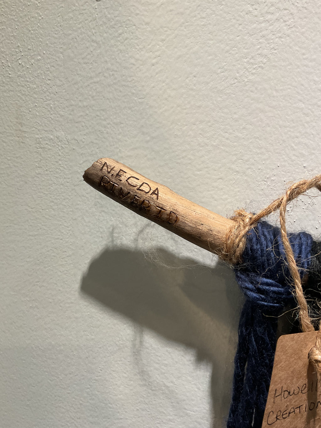 Wall hanging- Red white and blue NF CDA river