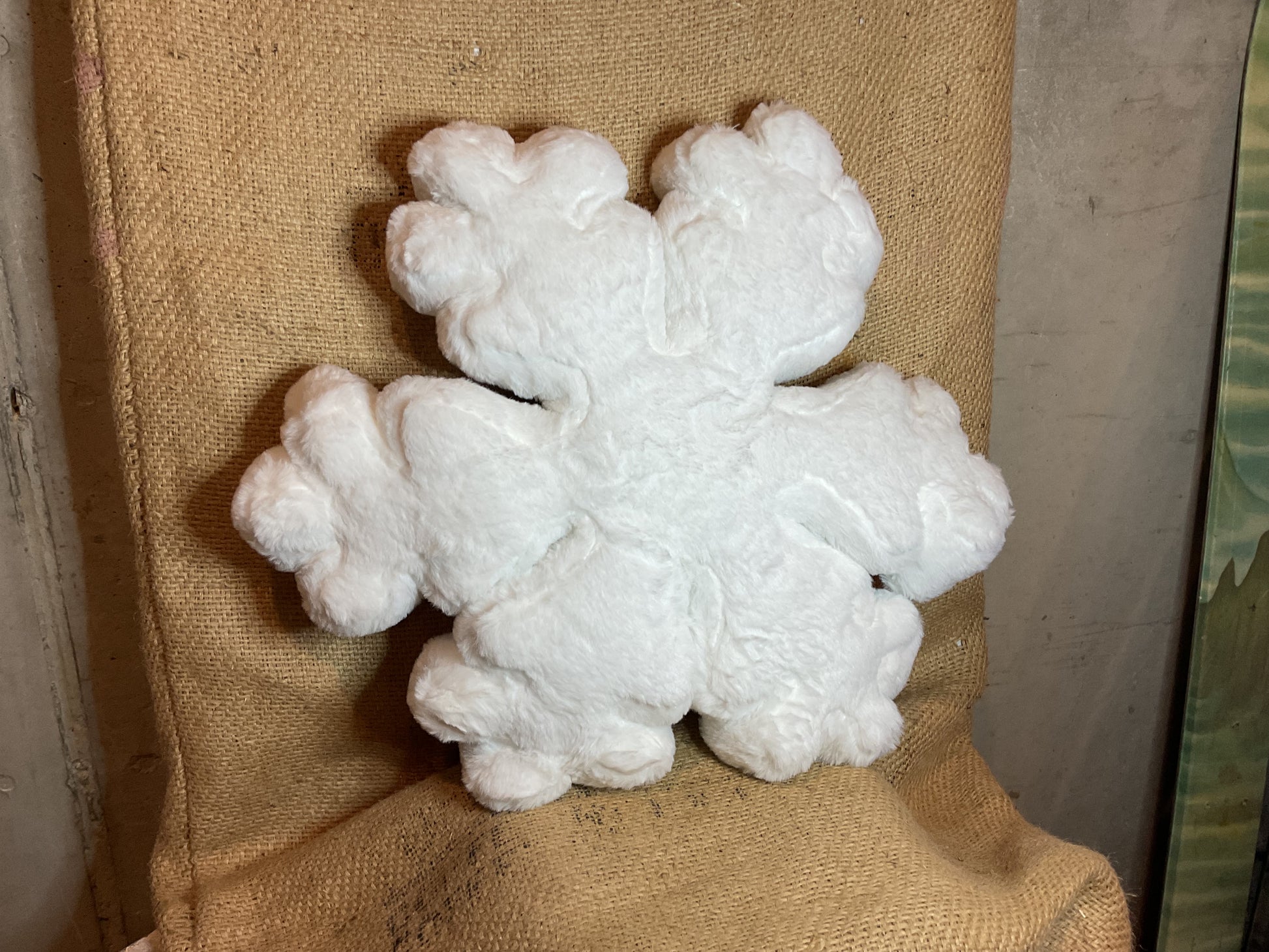 Pillow- soft snowflake pillow